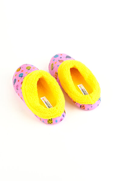 GEZER Kışlık Kız Çocuk Islak Zemin Içi Peluşlu Terlik