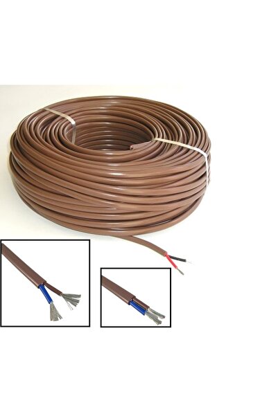 Genel Markalar Marin Yassı Kablo. Tekne Ve Karavan Tesisat Kablosu. 2X2.5mm. ...