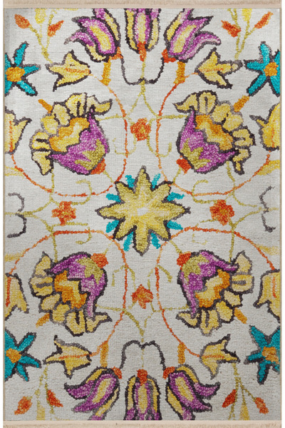 Rugs Modern Halı Covor decorativ creativ vintage cu model de trandafiri etnic...