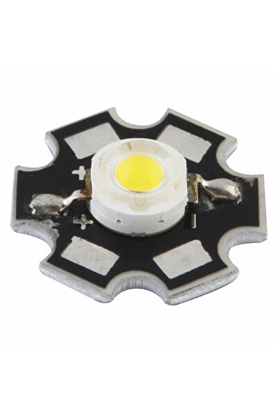 LEDONLİNE 6 Adet Günışığı 1w Power Led+1 Adet Soğutucu Takım 1 Watt Led + Soğ...