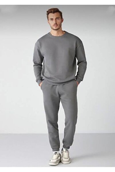 NO 601 Nardogrey طاقم الرقبة مقنعين العرق Nardogrey عادي للجنسين Sweatpants 3...