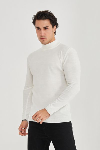 allymoda Men's Half Turtleneck sweater ALLY-292