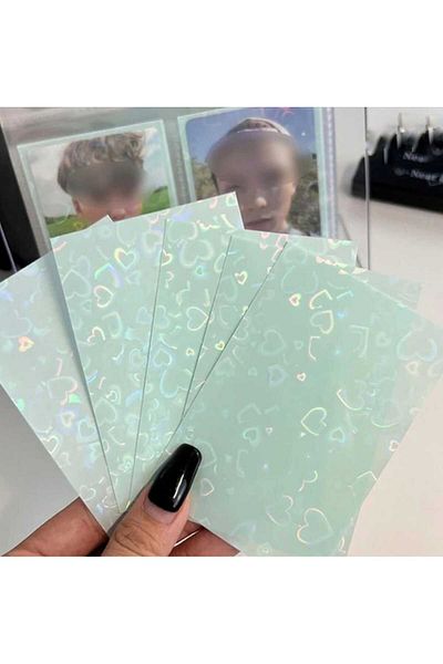 REN AKSESUAR Colorful Lomo Card Protector on the Back 10 pcs