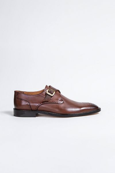 Picci Tan Leather Men's Shoes