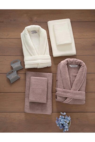 Umateks MY MÜRDÜM LÜKS BORNOZ TAKIMI S/M-L/XL