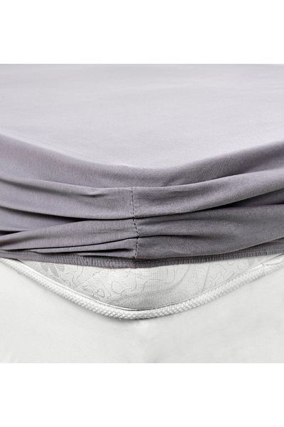 ATACA TEKSTİL Single Person Elastic Sheet Quality Fabric 100% Cotton, Sheet Cover Set, Breathable Fabric 90x200