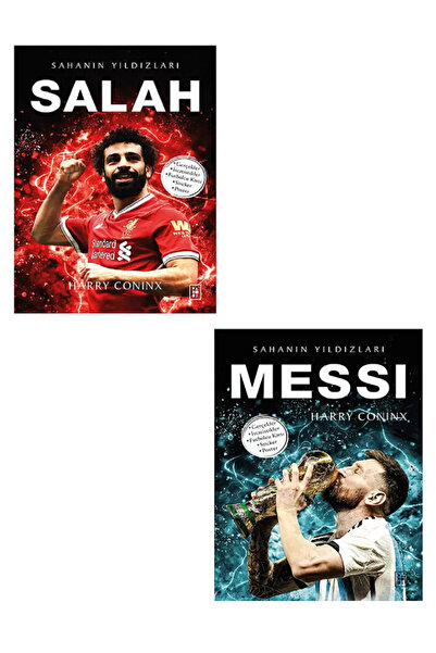 Efsane Yayınları Parodi Sahanın Yıldızları SALAH - MESSİ ( Futbolcu Kartı Pos...