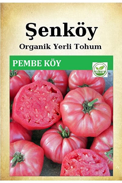 Şenköy Yerli Pembe Köy Domates Tohumu Doğal Ata Tohum Pakette 2 Gr 500 Tohum ...