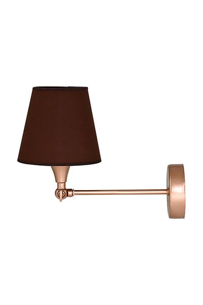 DEDE MATTE COPPER WITH PLAY HEAD ADJUSTABLE SCONCE HAT