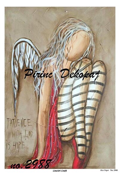 LİNEART ورق ديكوباج نحاسي - رقم: 2988، 29x42 سم