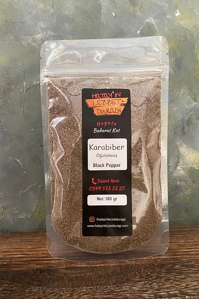 Hatay'ın Lezzet Durağı Ground Black Pepper 250 Gr