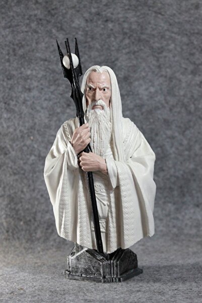 PWUL WORKS Saruman - Yüzüklerin Efendisi ( Lord Of The Rings ) Büst / Figür 1...