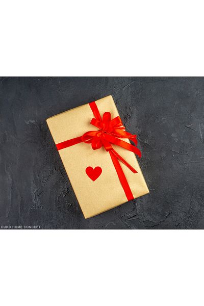 Duko Home Red Heart Sticker / Sticker