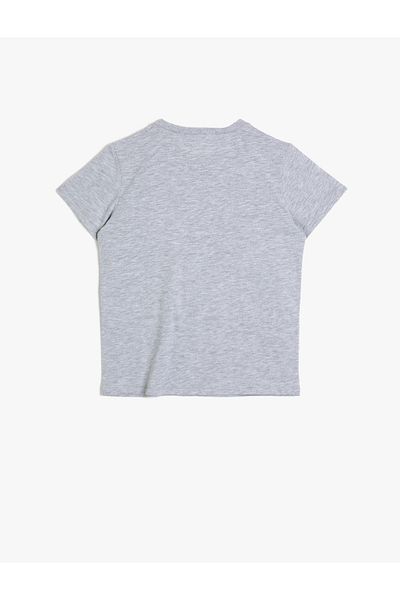 Koton Gray Boy T-Shirt 0YKB16077OK