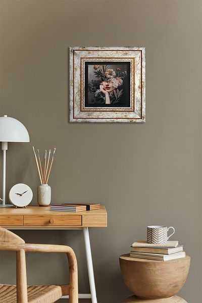 Pinecone Ανοιξιάτικη σειρά Stone Wall Painting Πλαίσιο Διακόσμηση τοίχου Wall Art Tk1-44