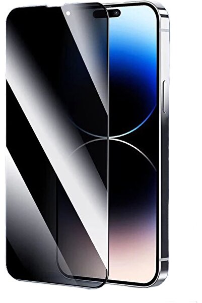 Powerfox Iphone 15 PRO Uyumlu Kırılmaz Cam Privacy Hayalet Tam Kaplayan Ekran...