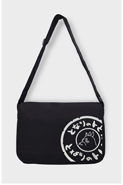 DEEFWEAR Crna Totoro kurirska torba