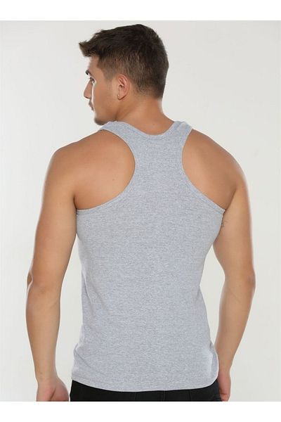 Öztaş Underwear 3 Pieces Men's Cotton Swim Rib Rambo Athlete Undershirt