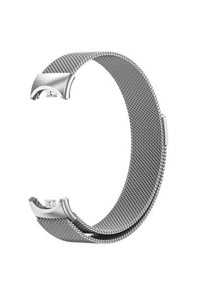 Alstrap Xiaomi Mi Band 8/band 9 Uyumlu Metal Hasır Kordon