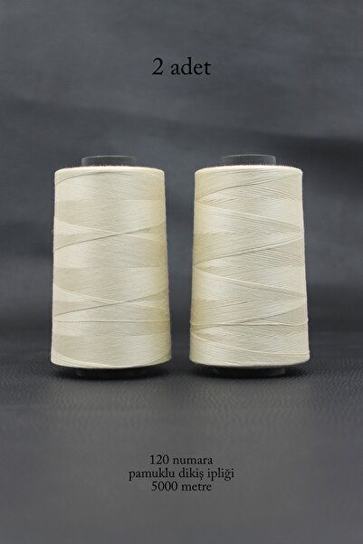 ERDAL DERİCİLİK Νούμερο 120 Κλωστή Ραπτικής Βαμβάκι συσκευασιών 5000 Μέτρα 2 ...