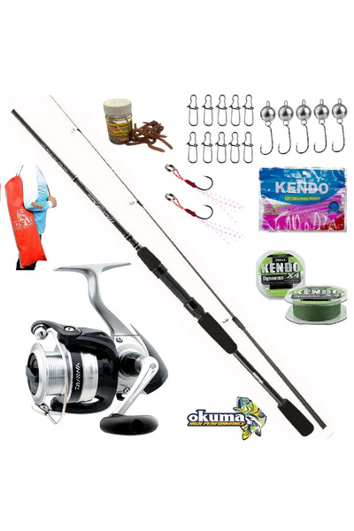 Okuma Wave Power 213cm 0-8gr Daiwa Strikeforce 2500 B Lrf Olta Takımı Seti