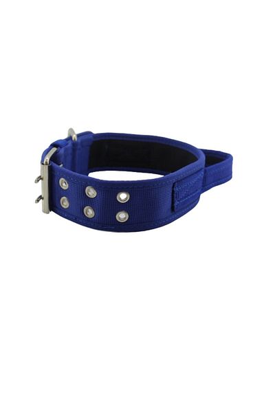 MgTasma Soft Textured Handle Grip Column Dog Collar, Dog Collar 5 Cm