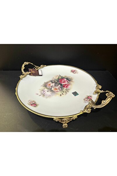 Seren Home LİMOGES PANİZ MİNİATURE ANTİQUE YUV.SUNUM TABAK 33 CM