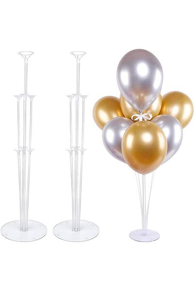 PartAntalya Balloon Stand 2 Pieces with 7 Sticks