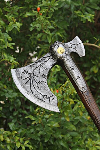 PWUL WORKS Leviathan Baltası Dev Boy 70 cm Kratos God Of War Leviathan Axe Fi...