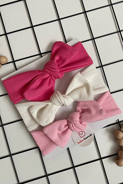 BEBECİBURADA Κοριτσάκι Bebeci Τριπλή κορδέλα μαλλιών