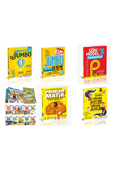 Model Eğitim Yayınları 3.Sınıf Olimpiyat Soru Jumbo Deneme Paragraf Problem O...