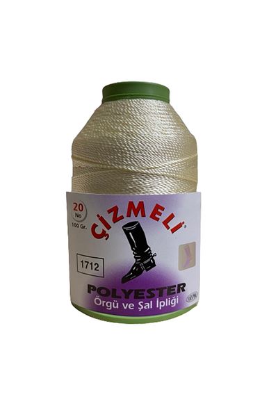 EleganTShoP Polyester Knitting and Shawl Yarn with Boots No:20 100 gr