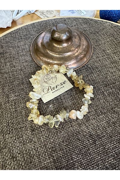 parze doğaltaş Broken Stone Citrine Bracelet