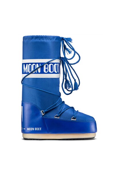 MOON BOOT Kadın Kar Bot 14004400-075 Moon Boot Nylon Electrıc Blue