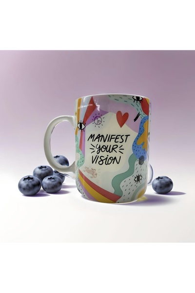 Tanem Tasarım Manifest Your Vision Kupa Bardak