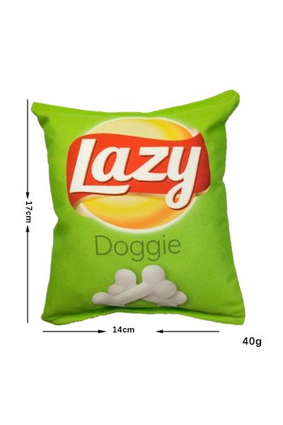 TİNEKE Crisps Resistant Squeaky and Kit Grassy Cat Toy Lazy 1 Piece
