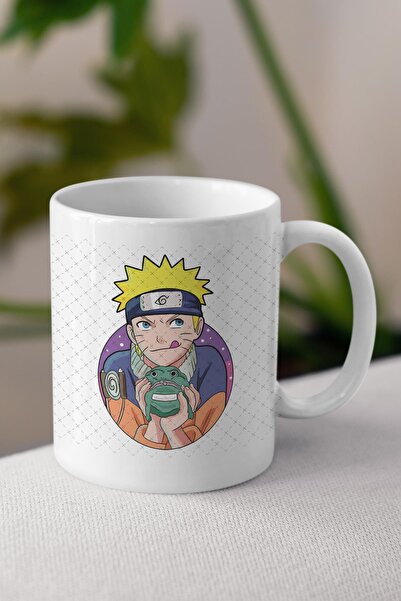 Anime Marketi كوب ناروتو المطبوع - كوب هدية لصديق الحبيب