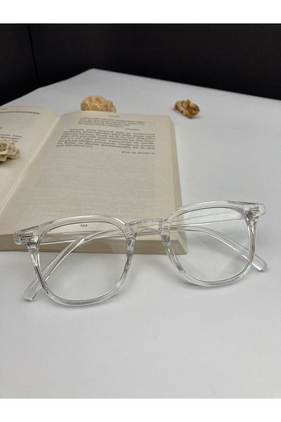 LOOKUP Blue Light Protection Unisex Glasses Optical Compatible Screen Glasses Transparent Glass Anti Bluelight Glasses