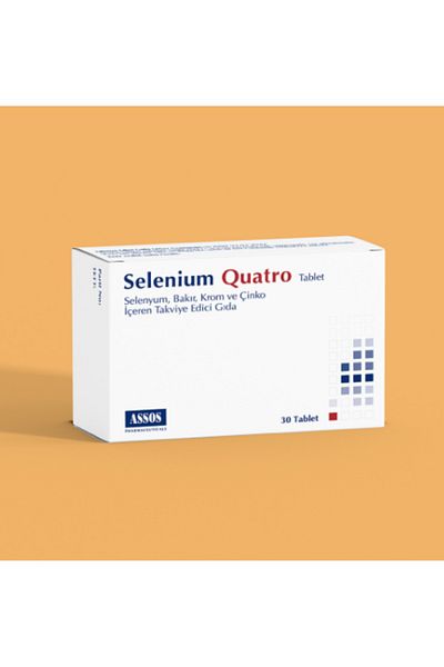 Assos Selenium Quatro 30 Tablets - Comfortable Cut