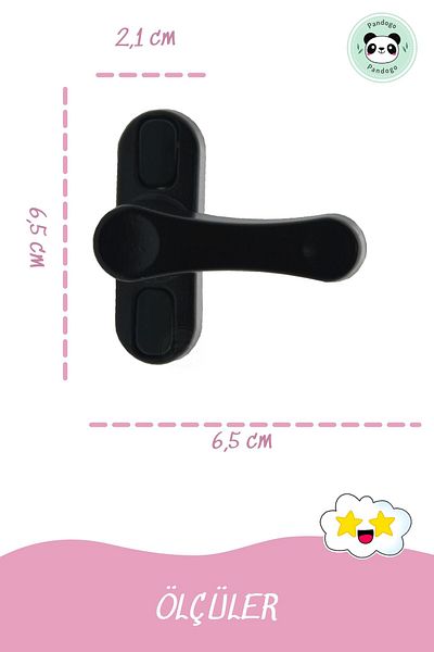 Pandogo Window Safety Lock Baby and Child Safety Designed Pimapen Window Lock 8 Pieces