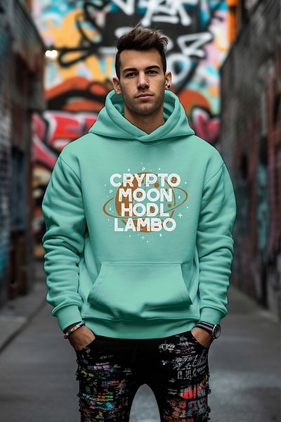 ADABEBEK Φούτερ με στάμπα Unisex, χαλαρή εφαρμογή, oversize
