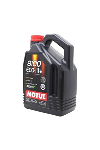 ( 1 ADET ) Motul 8100 Eco Lite 0W-20 DEXOS1 GEN2 4 Litre Motor Yağı