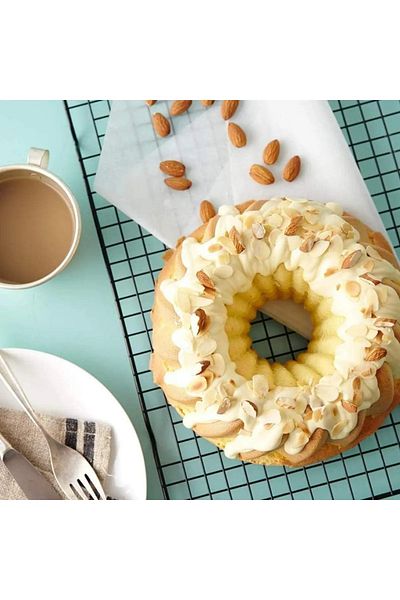 kalitexhome SLIKON CROWN CAKE MOULD - FIRE-FREE OVEN CAKE MOULD