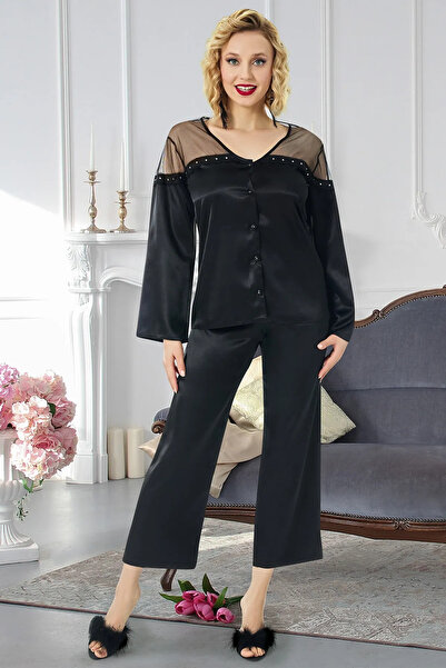 Pastimore Premium Seri Rahat Geniş Salaş Seksi Fantezi Şık Kadın Sima İkili S...