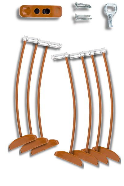 Pandogo Premium Window Lock for Child Safety Easy Installation Long Lasting 7 Pieces