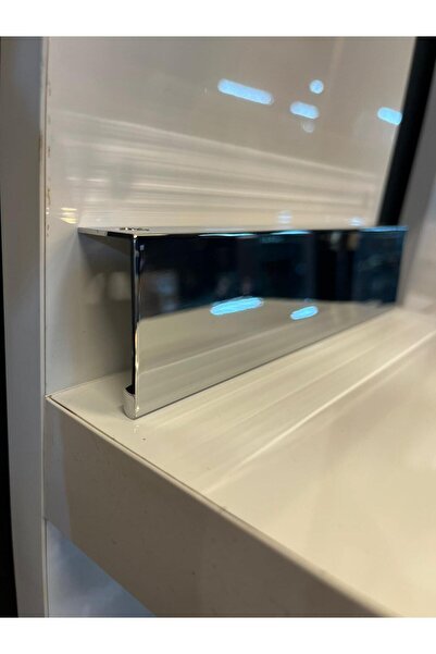 Emaks Melis Metal Handle 160mm Chrome Cabinet Door Modern Drawer Tv Unit Console Bedside Table Gold Furniture Handle