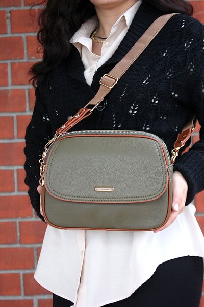 Çanta Sepetim Women's Flap Multi-Compartment Crossbody Shoulder Strap Bag