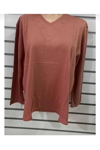 Genel Markalar Büyük Beden Anne Triko Kazak