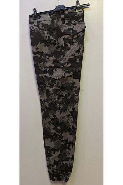 BeyzDenim rubberized paca gray black camouflage cargo hunter and regular wear tactical pants