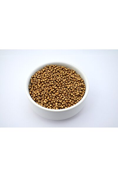 FlowerAksesuar 50 Gram - KUM BONCUK, KÜÇÜK BOY KUM BONCUK, TAKI BONCUĞU, GOLD...